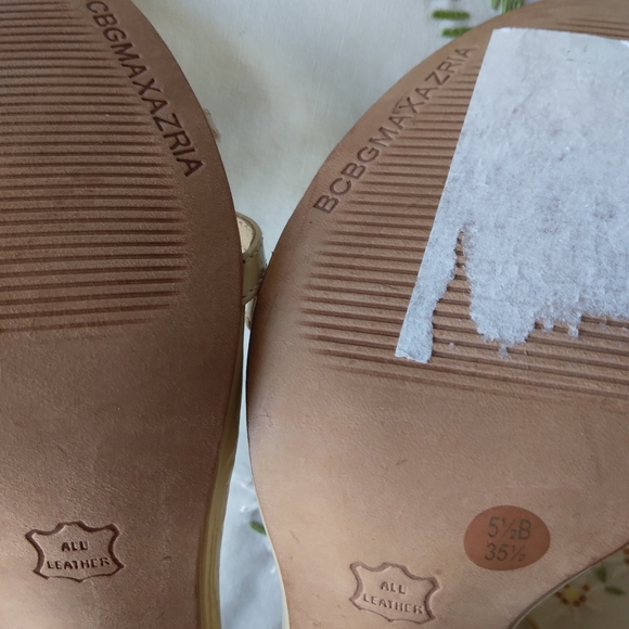 BCBGMAXAZRIA Strappy Heels Size 5.5 - Picture 6 of 10